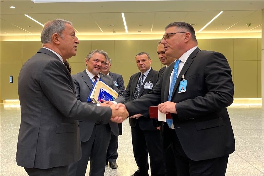 Millî Savunma Bakanı Hulusi Akar, NATO Karargâhında İkinci Gün Oturumlarına Katıldı
